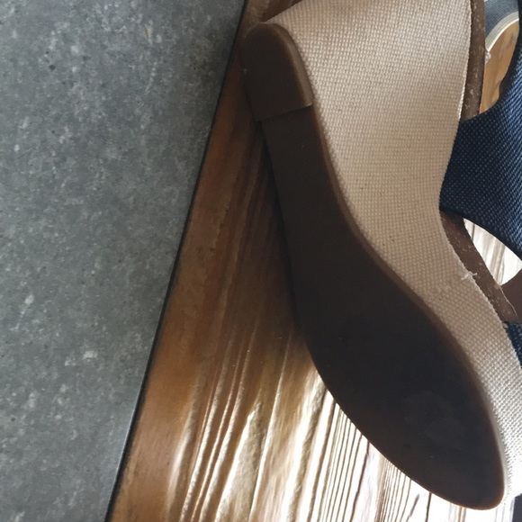 EUC Splendid jean wedge platforms - Picture 3 of 4